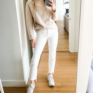 Grlfrnd Karolina High Rise Straight Crop in Brentwood